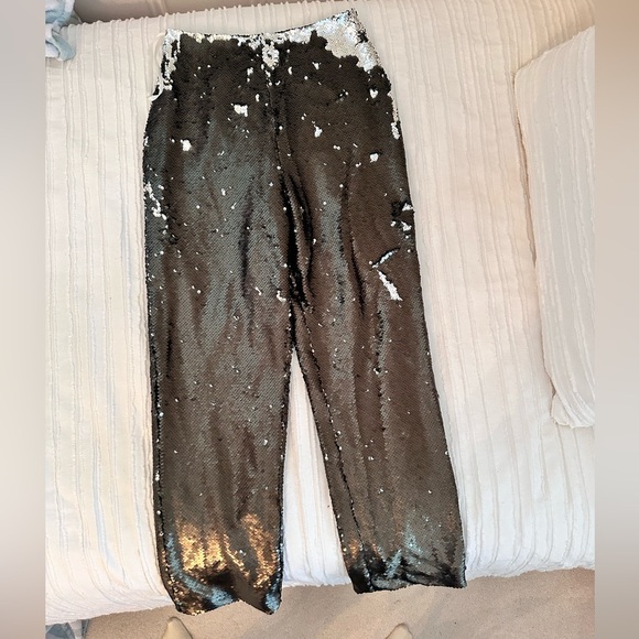 Lovers & Friends Sequin Pants Size S - Picture 7 of 10